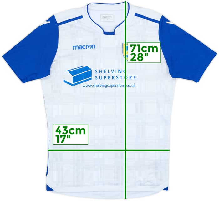 2019-20 Guiseley AFC Home Shirt - 7/10 - (S)