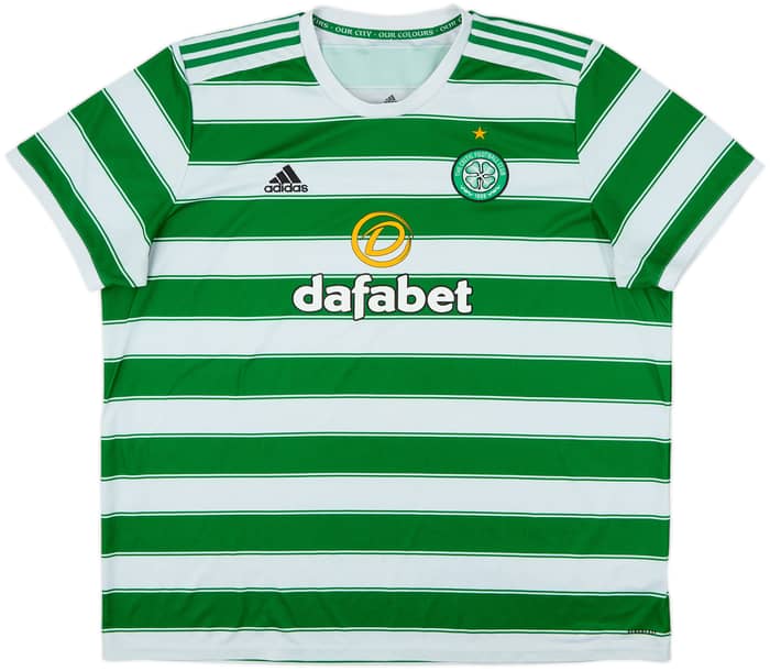 2021-22 Celtic Home Shirt - 7/10 - (3XL)