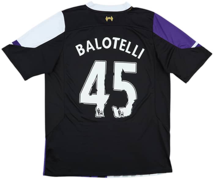 2013-14 Liverpool Third Shirt Balotelli #45 - 4/10 - (XL)