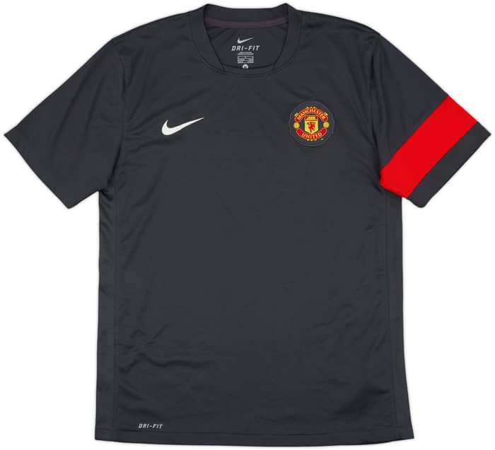 2010-11 Manchester United Nike Training Shirt - 8/10 - (M)