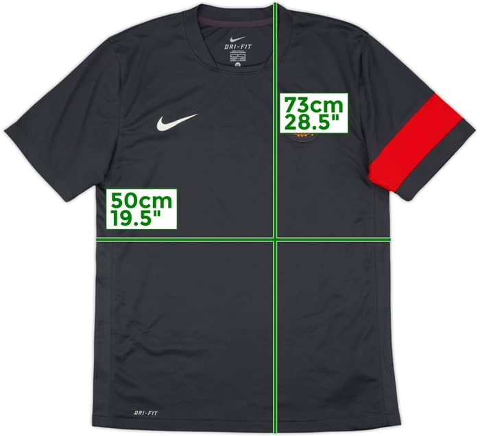 2010-11 Manchester United Nike Training Shirt - 8/10 - (M)