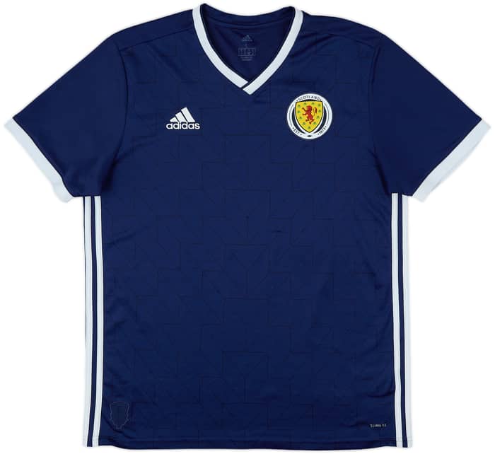 2017-19 Scotland Home Shirt - 8/10 - (L)