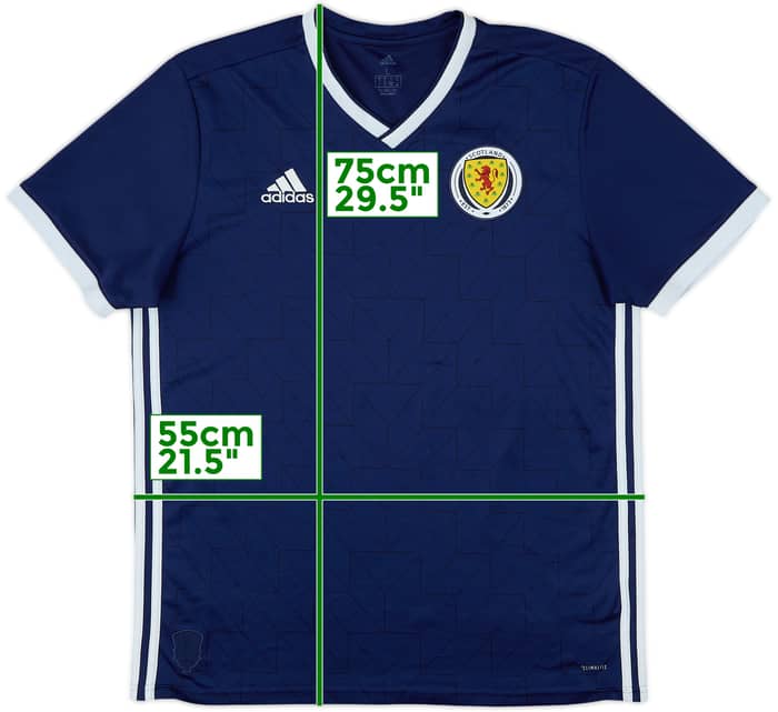 2017-19 Scotland Home Shirt - 8/10 - (L)