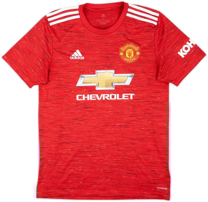 2020-21 Manchester United Home Shirt B.Fernandes #18 - 7/10 - (M)