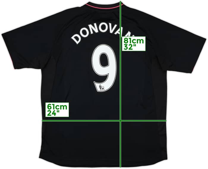 2009-10 Everton Away Shirt Donovan #9 - 8/10 - (XL)