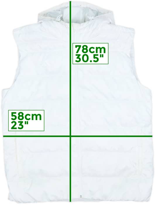 2017-18 Real Madrid adidas Padded Gilet - 6/10 - (L)