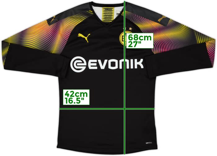 2019-20 Borussia Dortmund GK Shirt - 9/10 - (S)