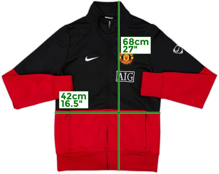 2014-15 Manchester United Nike Track Jacket - 8/10 - (S)