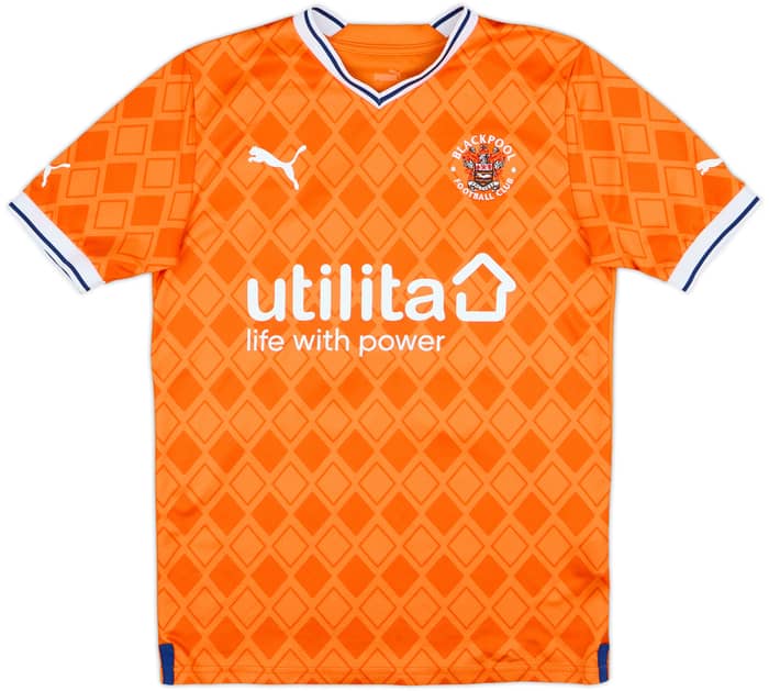 2022-23 Blackpool Home Shirt #19 - 6/10 - (S)