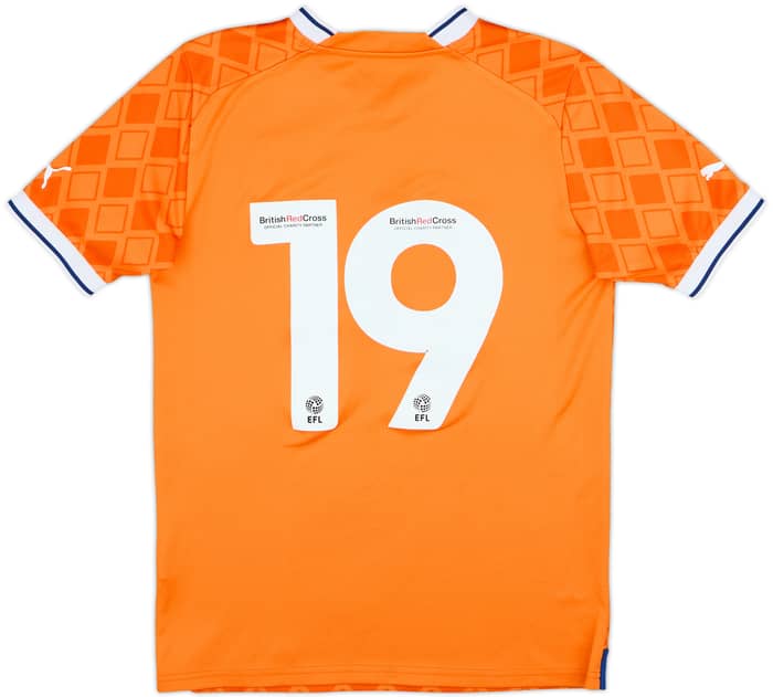 2022-23 Blackpool Home Shirt #19 - 6/10 - (S)