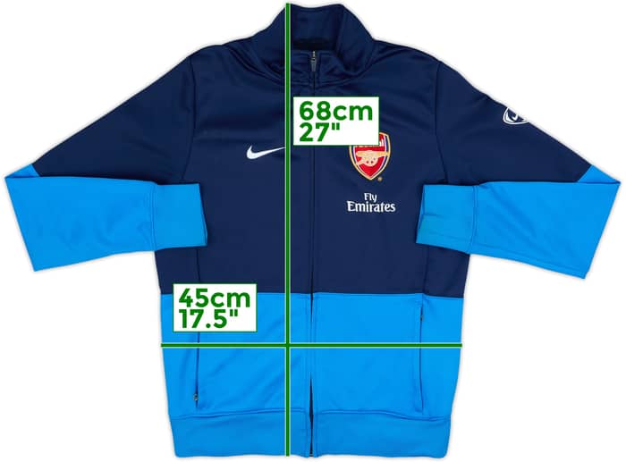 2009-10 Arsenal Nike Track Jacket - 7/10 - (S)