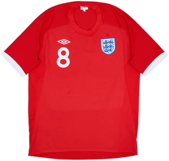 2010-11 England Away Shirt Lampard #8 - 8/10 - (L)