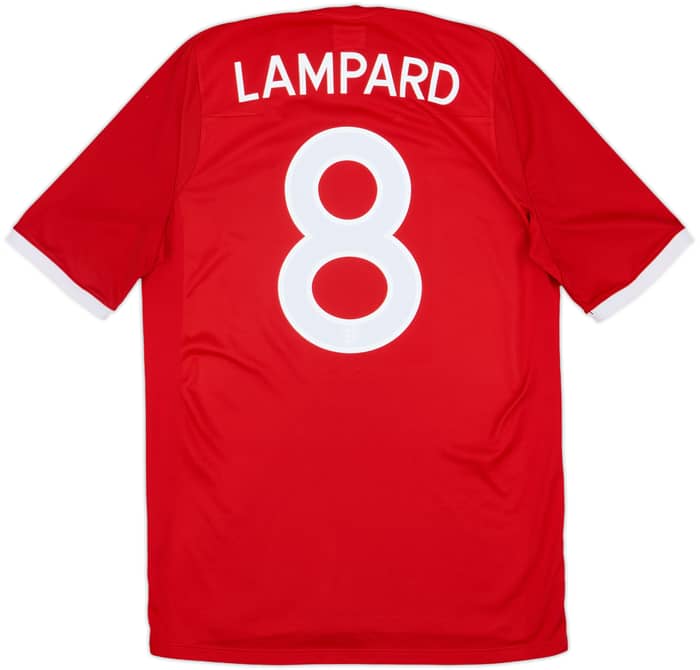 2010-11 England Away Shirt Lampard #8 - 8/10 - (M)