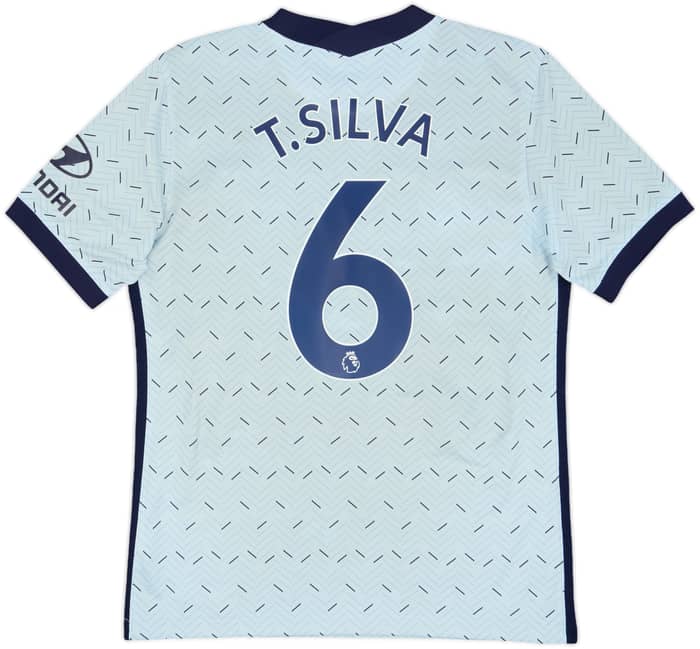 2020-21 Chelsea Away Shirt T.Silva #6 - 8/10 - (M)