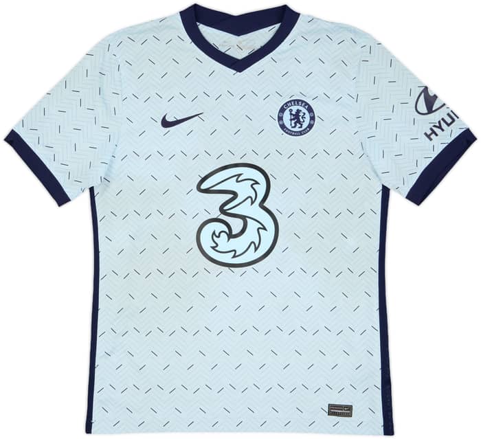 2020-21 Chelsea Away Shirt T.Silva #6 - 8/10 - (M)
