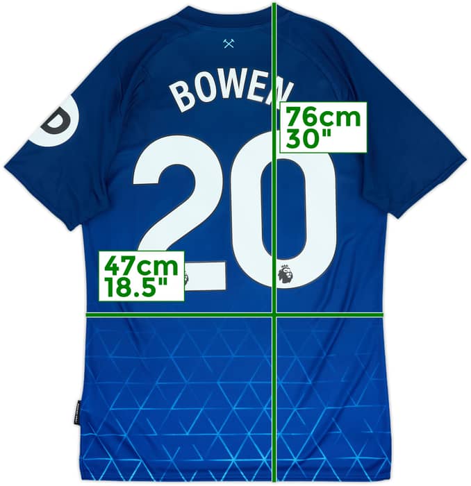 2023-24 West Ham Third Shirt Bowen #20 - 9/10 - (M)