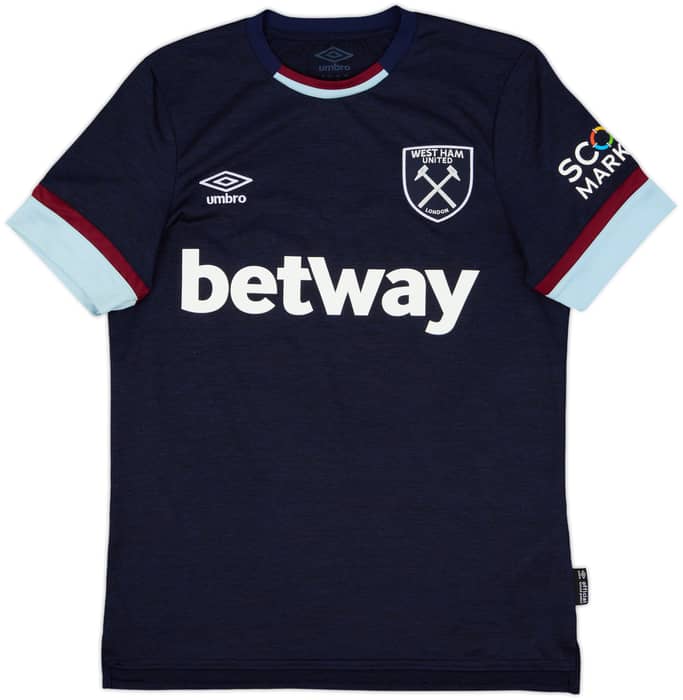 2021-22 West Ham Third Shirt Rice #41 - 7/10 - (S)
