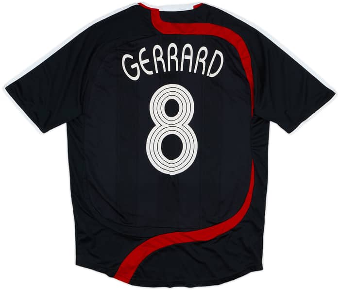 2007-08 Liverpool Third Shirt Gerrard #8 - 7/10 - (M)