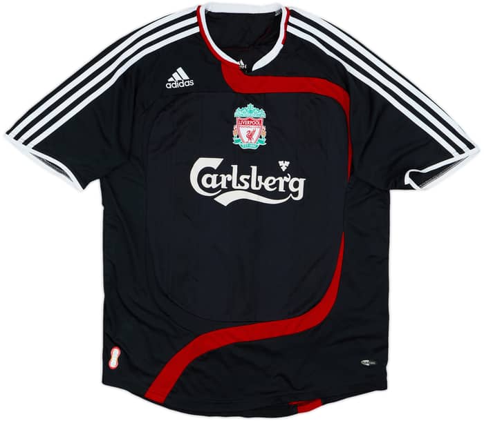 2007-08 Liverpool Third Shirt Gerrard #8 - 7/10 - (M)
