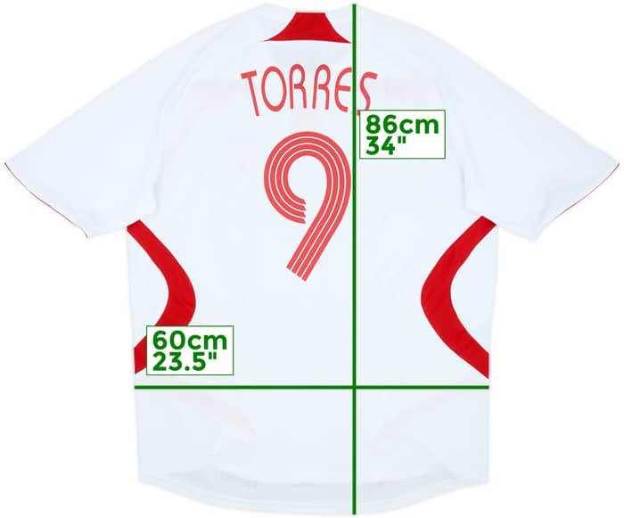 2007-08 Liverpool Away Shirt Torres #9 - 7/10 - (XL)