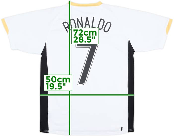 2006-08 Manchester United Away Shirt Ronaldo #7 - 8/10 - (M)