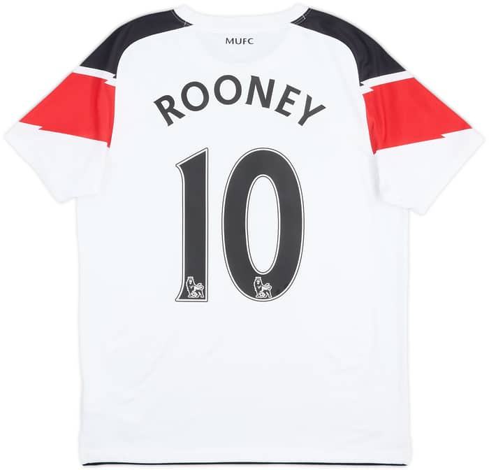 2010-12 Manchester United Away Shirt Rooney #10 - 6/10 - (XL.Boys)