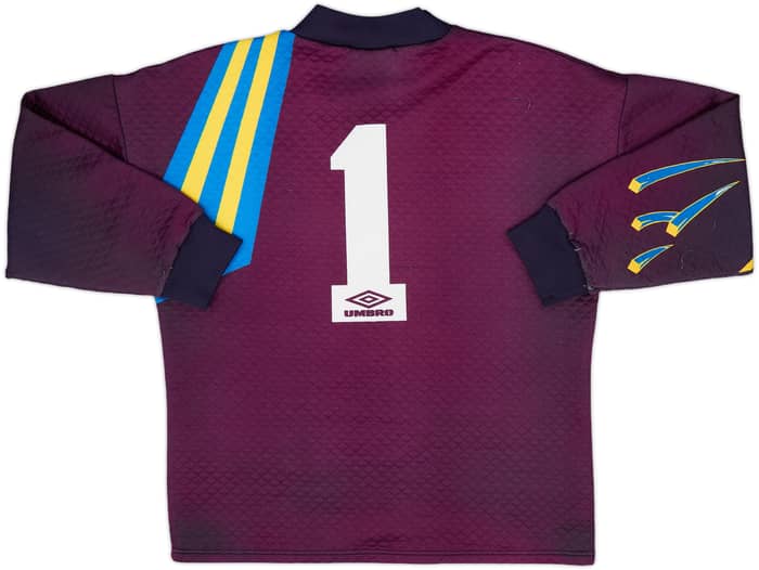 1992-93 Manchester United GK Shirt #1 - 8/10 - (S)