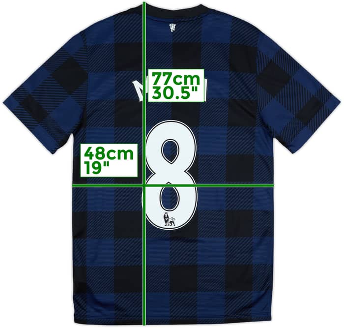 2013-14 Manchester United Away Shirt Mata #8 - 8/10 - (S)