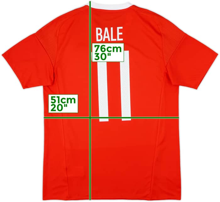 2016-17 Wales Home Shirt Bale #11 - 10/10 - (M)