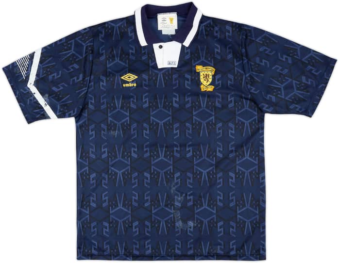 1991-94 Scotland Home Shirt - 7/10 - (L)