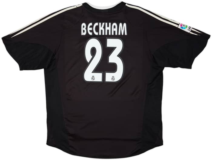 2004-05 Real Madrid Away Shirt Beckham #23 - 6/10 - (XL)
