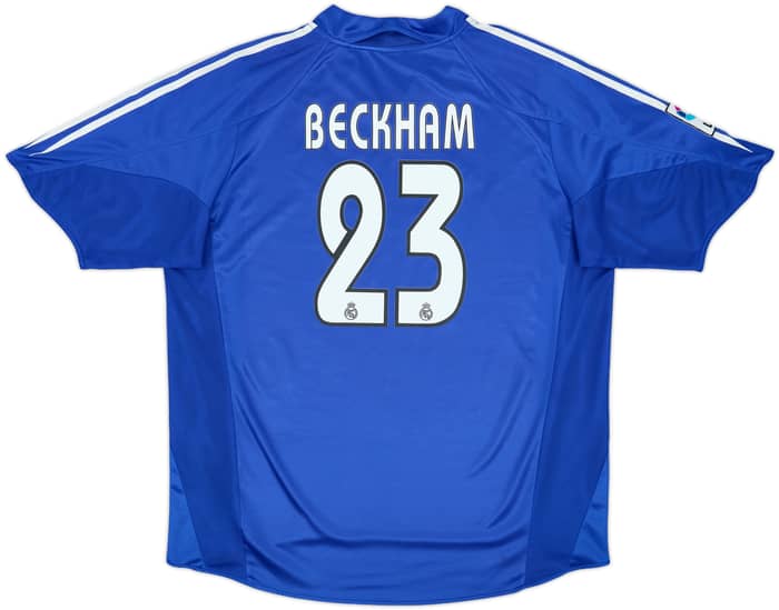 2004-05 Real Madrid Third Shirt Beckham #23 - 10/10 - (XL)