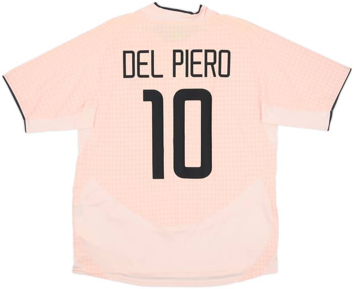 2003-04 Juventus Away Shirt Del Piero #10 - 7/10 - (L)