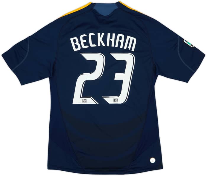 2009-11 LA Galaxy Authentic Away Shirt Beckham #23 (M)