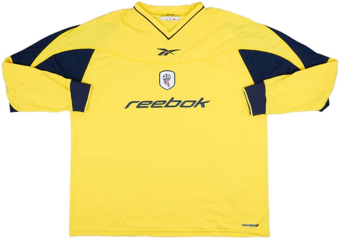 2002-03 Bolton Away L/S Shirt Okocha #10 - 8/10 - (XXL)