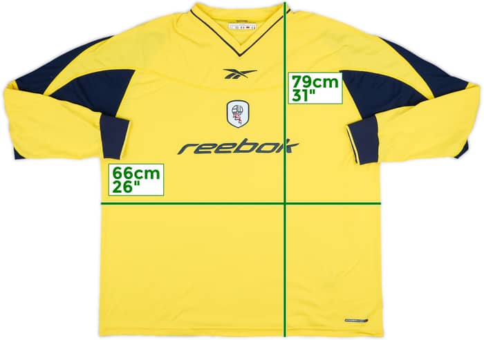 2002-03 Bolton Away L/S Shirt Okocha #10 - 8/10 - (XXL)