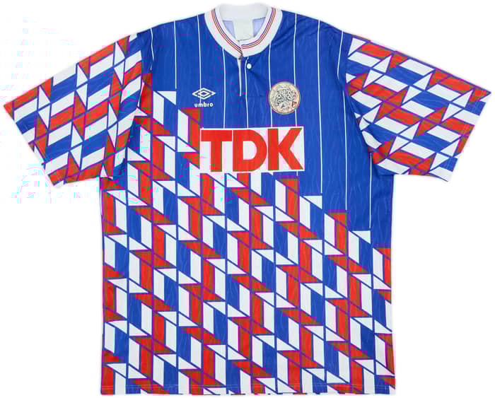1989-90 Ajax Away Shirt - 6/10 - (L)