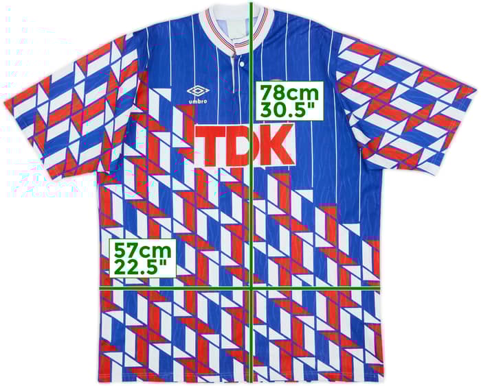 1989-90 Ajax Away Shirt - 6/10 - (L)