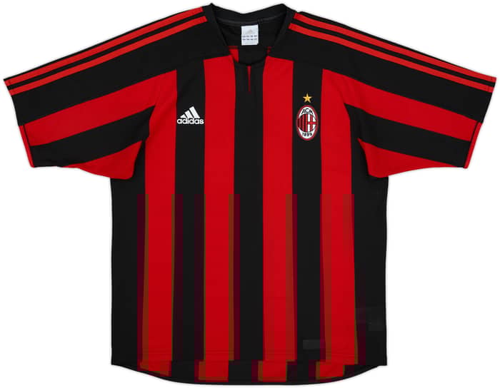 2003-04 AC Milan Home Shirt Shevchenko #7 - 10/10 - (M)
