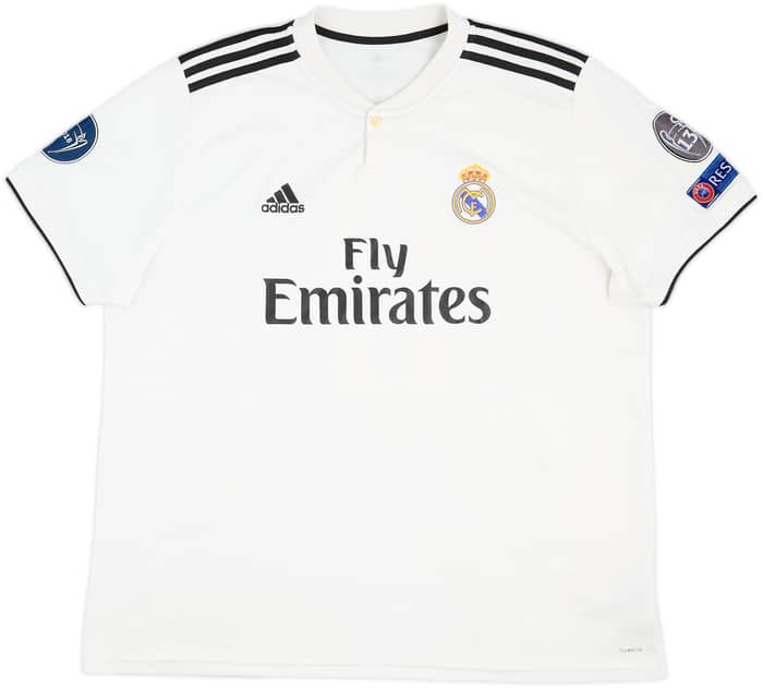 2018-19 Real Madrid Home Shirt Bale #11 - 6/10 - (XXL)