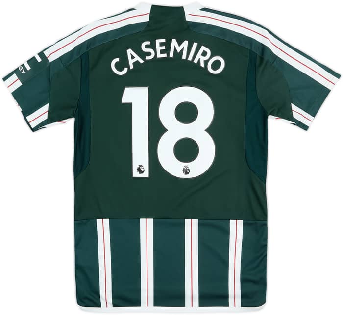 2023-24 Manchester United Away Shirt Casemiro #18 - 6/10 - (M)
