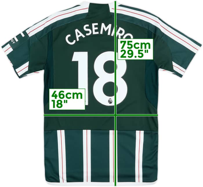 2023-24 Manchester United Away Shirt Casemiro #18 - 6/10 - (M)