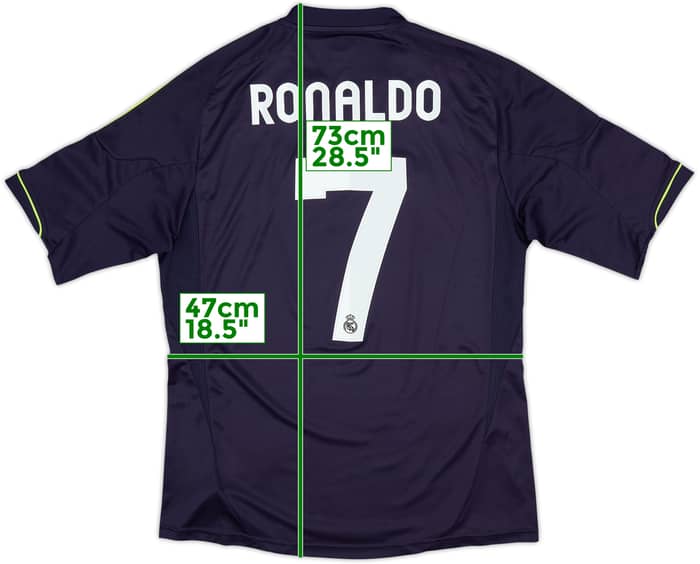2012-13 Real Madrid Away Shirt Ronaldo #7 - 8/10 - (M)