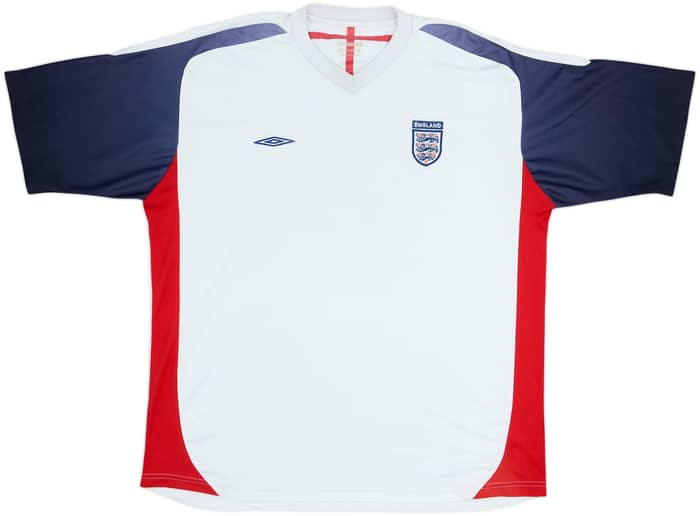 2004-06 England Umbro Training Shirt - 8/10 - (XL)