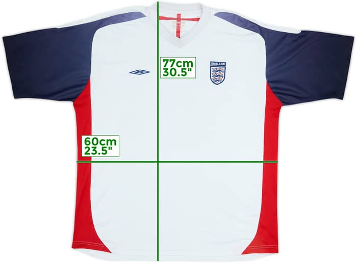 2004-06 England Umbro Training Shirt - 8/10 - (XL)