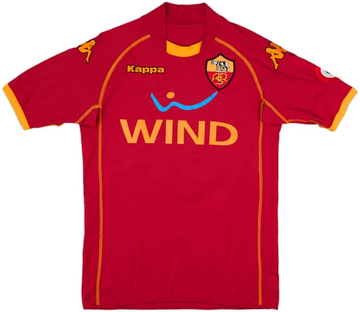 2008-09 Roma Home Shirt Totti #10 - 7/10 - (S)