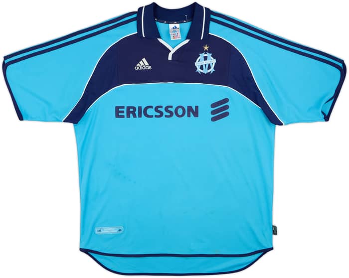 2000-01 Olympique Marseille Away Shirt Weah #29 - 4/10 - (XL)