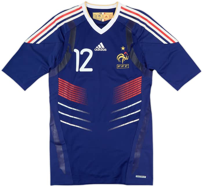 2009-10 France Player Issue Techfit Home Shirt Henry #12 - 7/10 - (L)