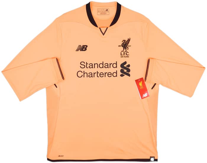 2017-18 Liverpool 125 Years Third L/S Shirt Lallana #20 (L)