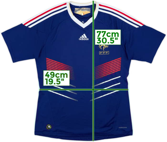 2009-10 France Home Shirt - 5/10 - (M)